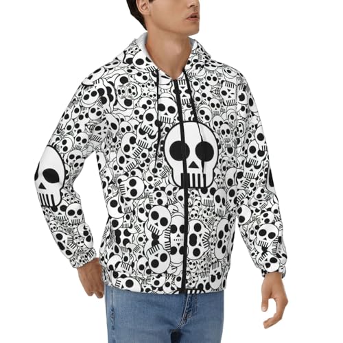 Sweat à capuche pour homme style streetwear idéal pour les sorties d'automne