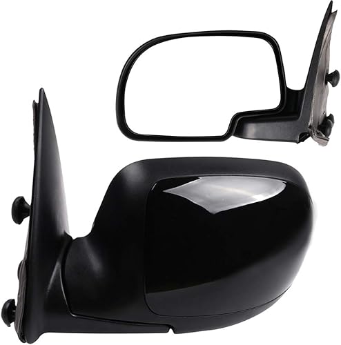 Miniatura 9 de Espejos laterales del conductor y del pasajero aptos para 1999-2007 para Chevy Silverado Pickup 2000-2006 Suburban 2000-2006 Tahoe manualmente,