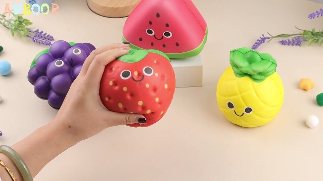 ANBOOR Squishies Anguria Kawaii Soft Slow Rising Profumato Frutta