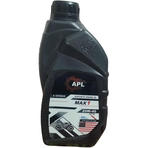 MAX 1 20W-40 Fully Synthetic Engine Oil 1L