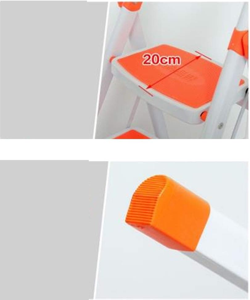 Step Stool Step Ladder,Portable Folding Heavy Duty Anti-Slip Stepladder Home Garden Ladder Household Ladder/Blue