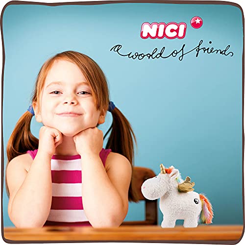 NICI 47377 Kuscheltier Rainbow Yang 22 cm – Einhorn Plüschtier für Mädchen, Jungen & Babys – Flauschiges Stofftier zum Kuscheln & Spielen – Kuscheliges Schmusetier, weiß/bunt – Bild 7