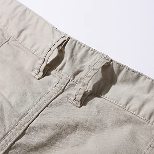 Flat Front Golf Shorts For Mens Slim Fit Chino Shorts Lightweight Quick Dry Outdoor Hiking Shorts Casual Daily Shorts Green #TOP7