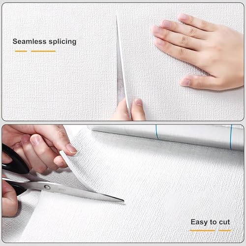 Panneau mural texture lin 10m isolant et élégant pour chambre parentale