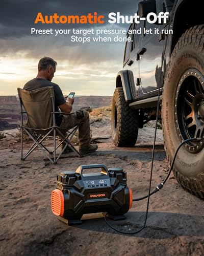 WOLFBOX HyperFlow60D Air Compressor