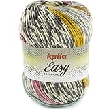 lana katia baby paint  Lanas Katia Easy Jacquard Ovillo de Color Chicle Cod.104