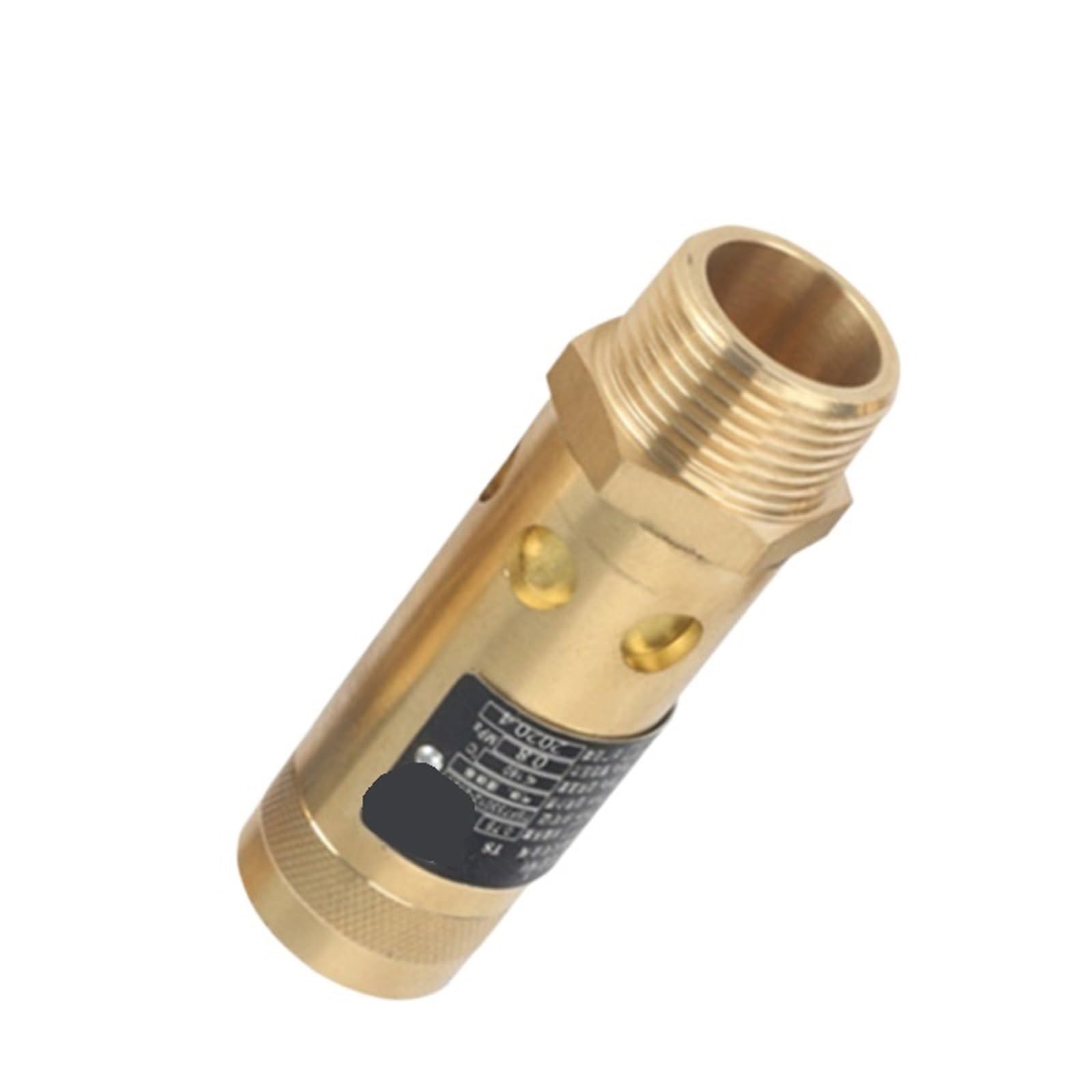 Soupape de sécurité à ressort mâle pour compresseur d'air A28X-16T 0.8MPa filetage DN15