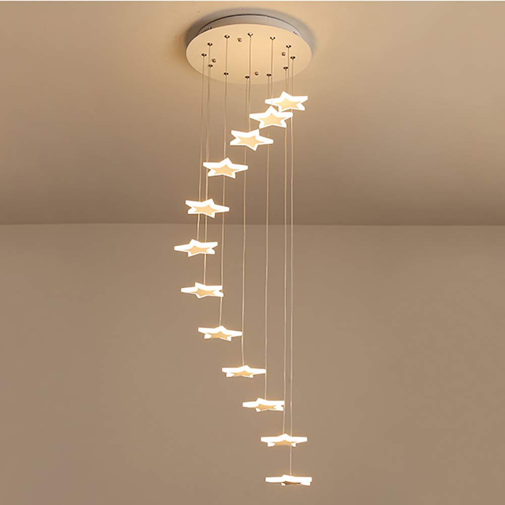 Lustre D'Escalier,Villa Escalier Hall Ciel,Bâtiment Duplex étoile