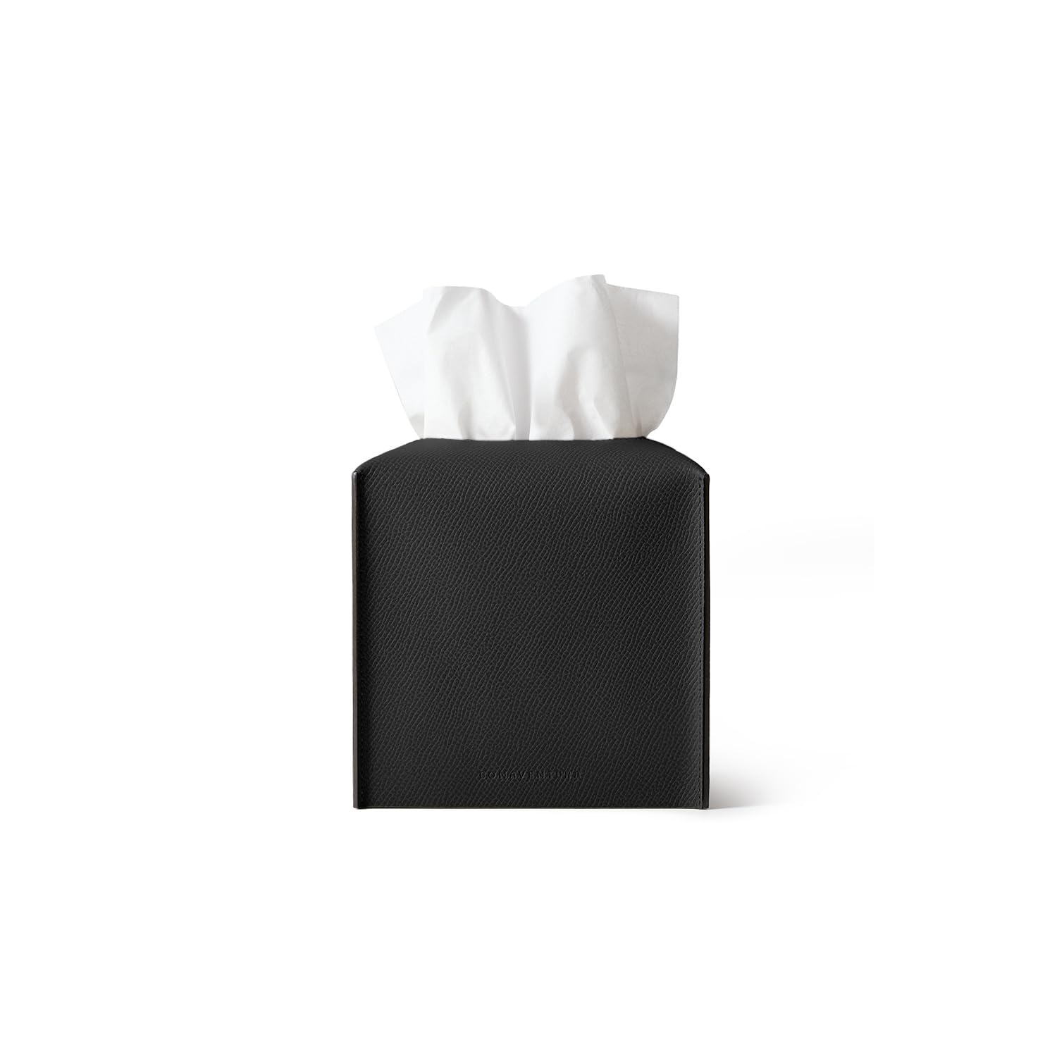 定価2.4万！新品！ボナベンチュラ ティッシュボックスカバー 黒色