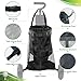 Pikpops Golf Push Cart Accessories - Backside Extension Storage Bag, Push Cart Organizer Golf Accessory Bag (Black, Large)