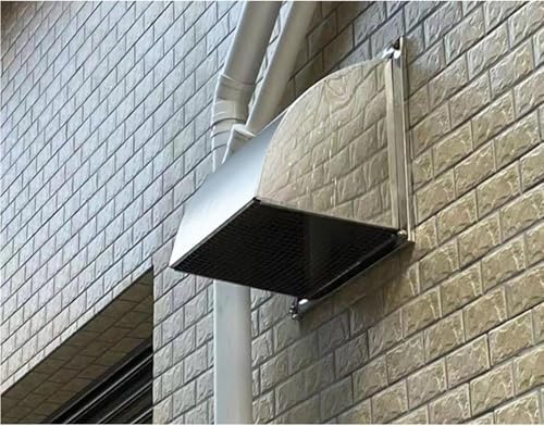 Grille d'aération carrée 25cm acier inoxydable ventilation combles toit - 4