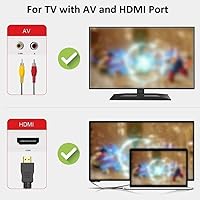 Vista 2 de Retro Game Console with 600 Video Games,Classic Mini Game System with Wireless Controller, AV and HDMI Output Plug and Play,Retro Toys Gifts Choice