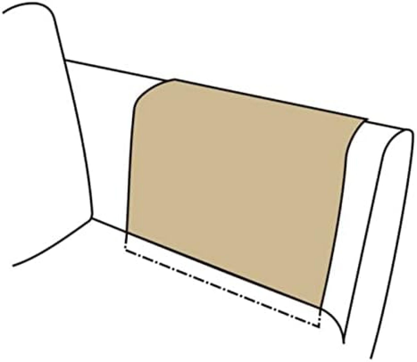 Organizador De Reposabrazos De Sofá, Soporte De Control Remoto Para Sillón Caddy Para Sillón Reclinable Con 5 Bolsillos Para Revistas, Tabletas, Teléfonos, TV, Mandos A Distancia,Café,31x83cm,Cons