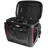 SK11(エスケー11) スーパーツールバッグ 大容量 工具収納 ポケット・インナーケース・ショルダーベルト付 STB-HARD M 20L