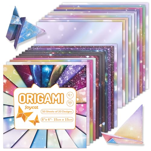 Dreamy Fantasy Origami Paper - 50 Sheets
