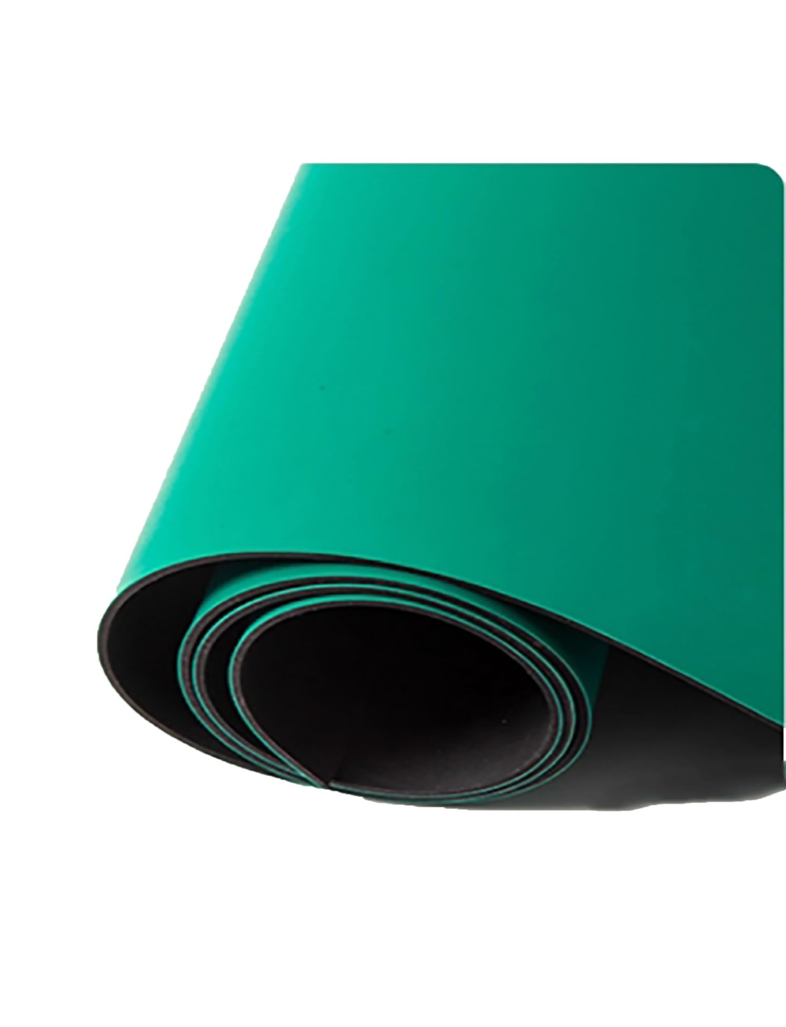Estera grande del banco de trabajo de la soldadura Alfombrilla verde disipadora de estática for banco de trabajo de soldadura (varios tamaños, 0,08 pulgadas)(100x150cm/39.4x59.1")