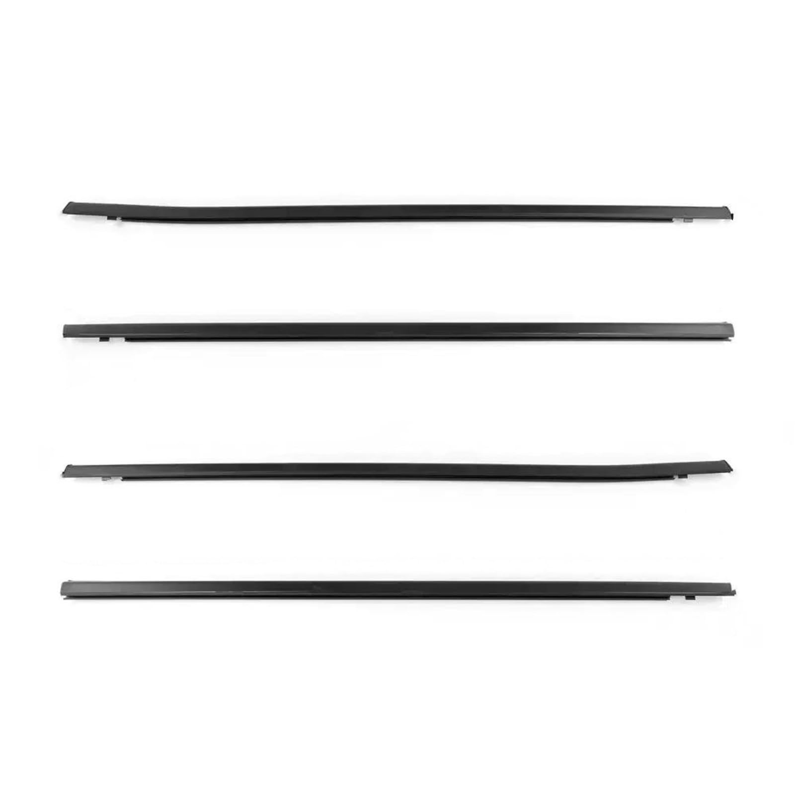 Qibbei 2016-2019 Year Car Window Weatherstrip Trim Sealing Strips Rubber Side Door Outer Glass Seal Belt For Civic Sedan 2001-2019