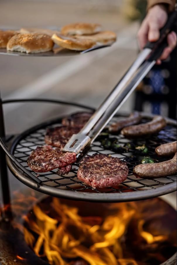 Pinzas para parrilla de acero inoxidable de 24 in miniatura 5