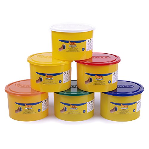 Jovi Soft Dough Blandiver, Bote de 460 g, Color Magenta flúor (46002F)