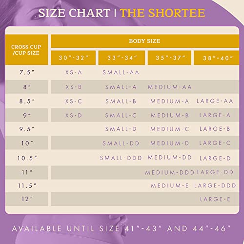Shapeez – The Shortee, Full Coverage Bra, Back Smoothing Bras For Women, Underwire Seamless Bra Back Fat Coverage, Lightweight Foam Padded Bra, Black #TOP4