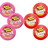 Hubba Bubba Mega Long Bubble Gum Variety Pack! 2X Fancy Fruit, 2X Strawberry, 2X Cola.