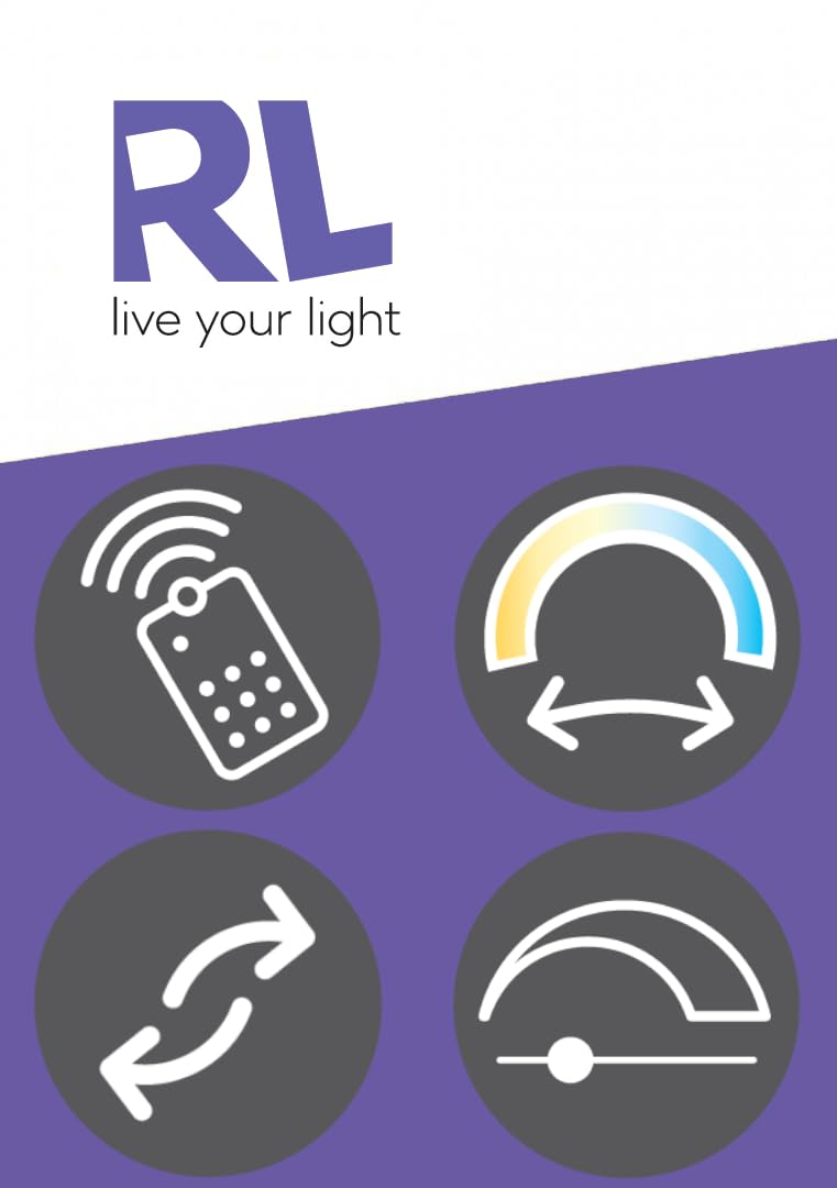 Reality Leuchten Corso R64423132, metal matowy czarny, z diodą LED 36 W, pilot zdalnego sterowania