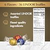 Lindt LINDOR Deluxe Assorted Chocolate Candy Truffles Gift Box, 15.2 oz., Full Size
