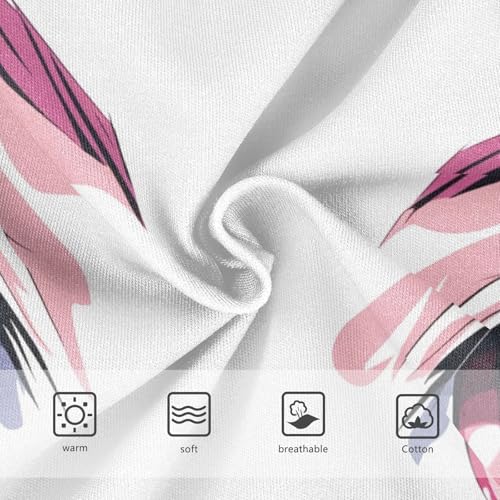 Cotton Girls Underwear Toddler Pink Eyes White Little Girl Panties Animal Briefs Kids Undies 2t3