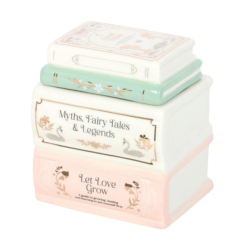 Book Stack Oil Burner and Wax Warmer