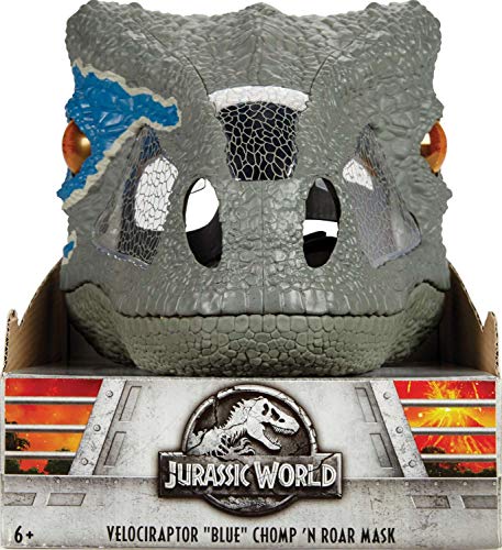 Mascara Eletrônica Raptor, Jurassic World, Mattel