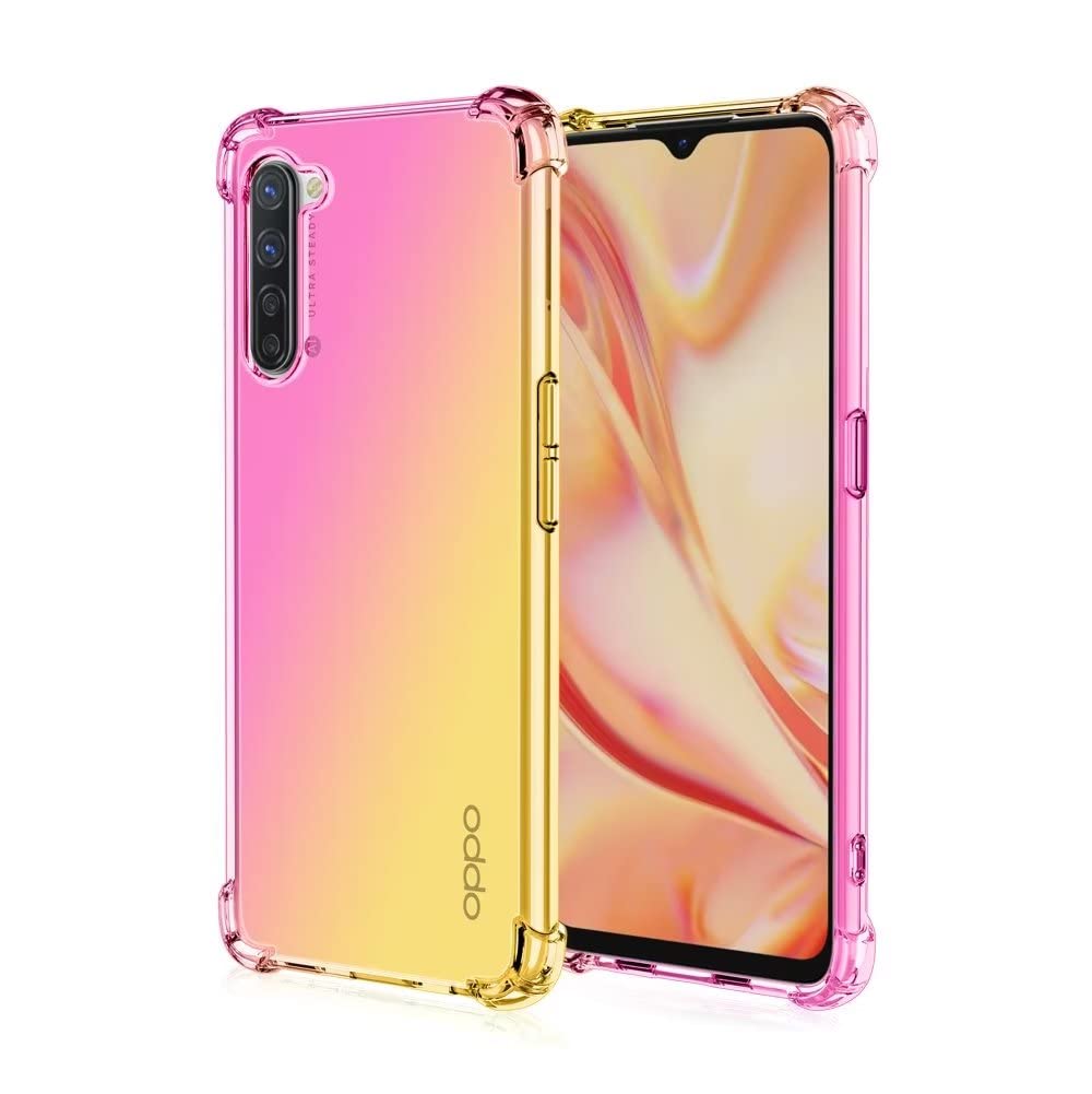 QIYIN Cover per Oppo Reno4 Pro/Reno 4 Pro 5G, Custodia in Silicone Colorato Ultr
