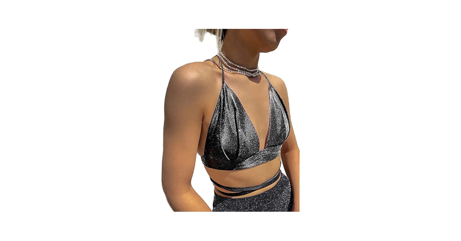 【限定値下げ】gajess glitter camisole ガジェス Amazon.com: Generic Women's Sleeveless Sparkle Shimmer
