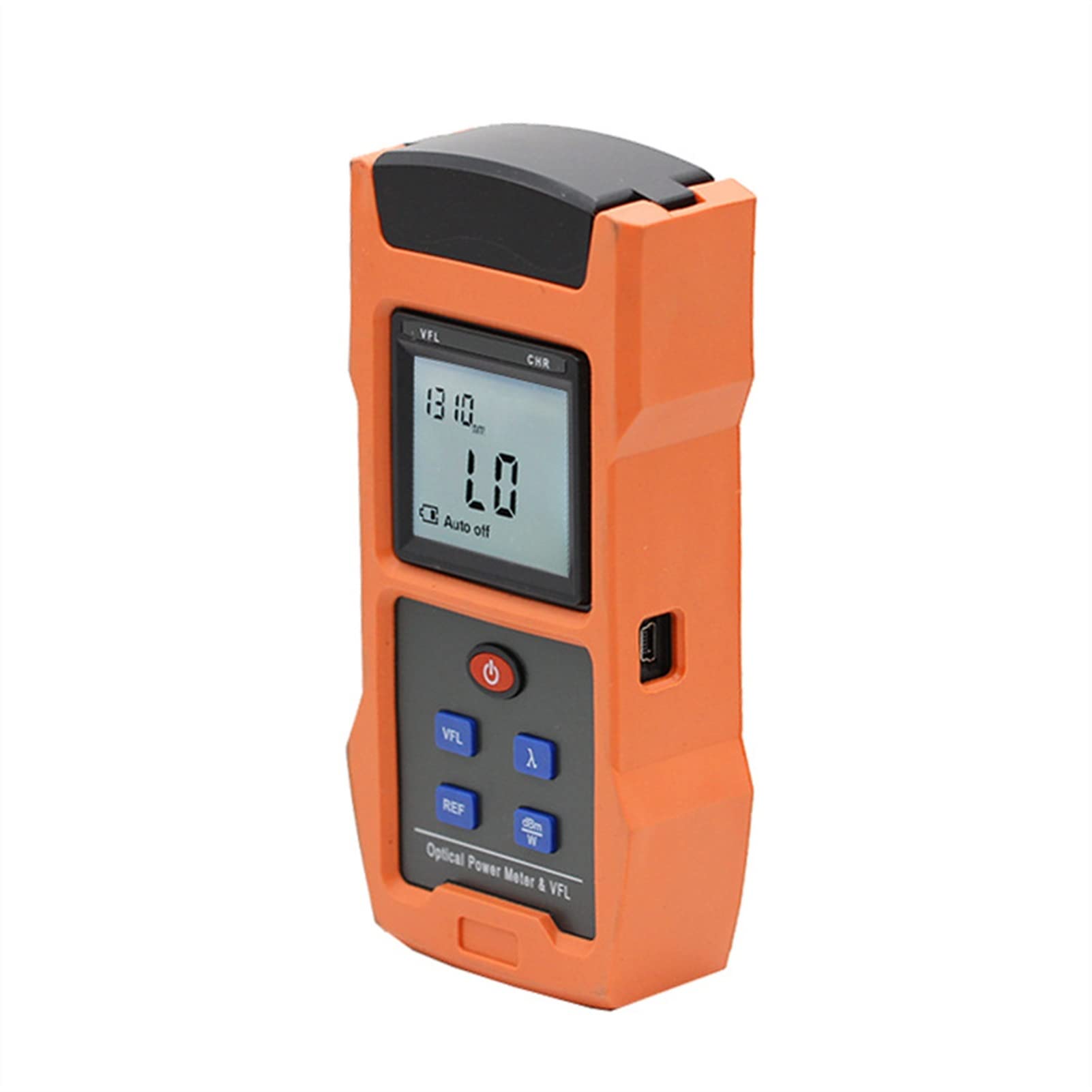 Tester kabli sieciowych, Optical Power Meter Red Light All-in-One bateria litowa TM263-A-V10 Meter mocy optycznej.