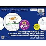 Pacon Handwriting Paper, D'Nealian Grade K / Zaner-Bloser Grade 1, 5/8