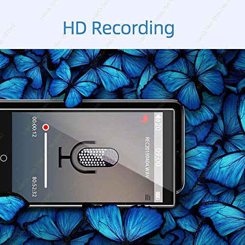 Mp3 Mp4 Player Ruizu H1 8gb Bluetooth Gravador Alto-falante Metal Rádio Fm Video Tela Touch