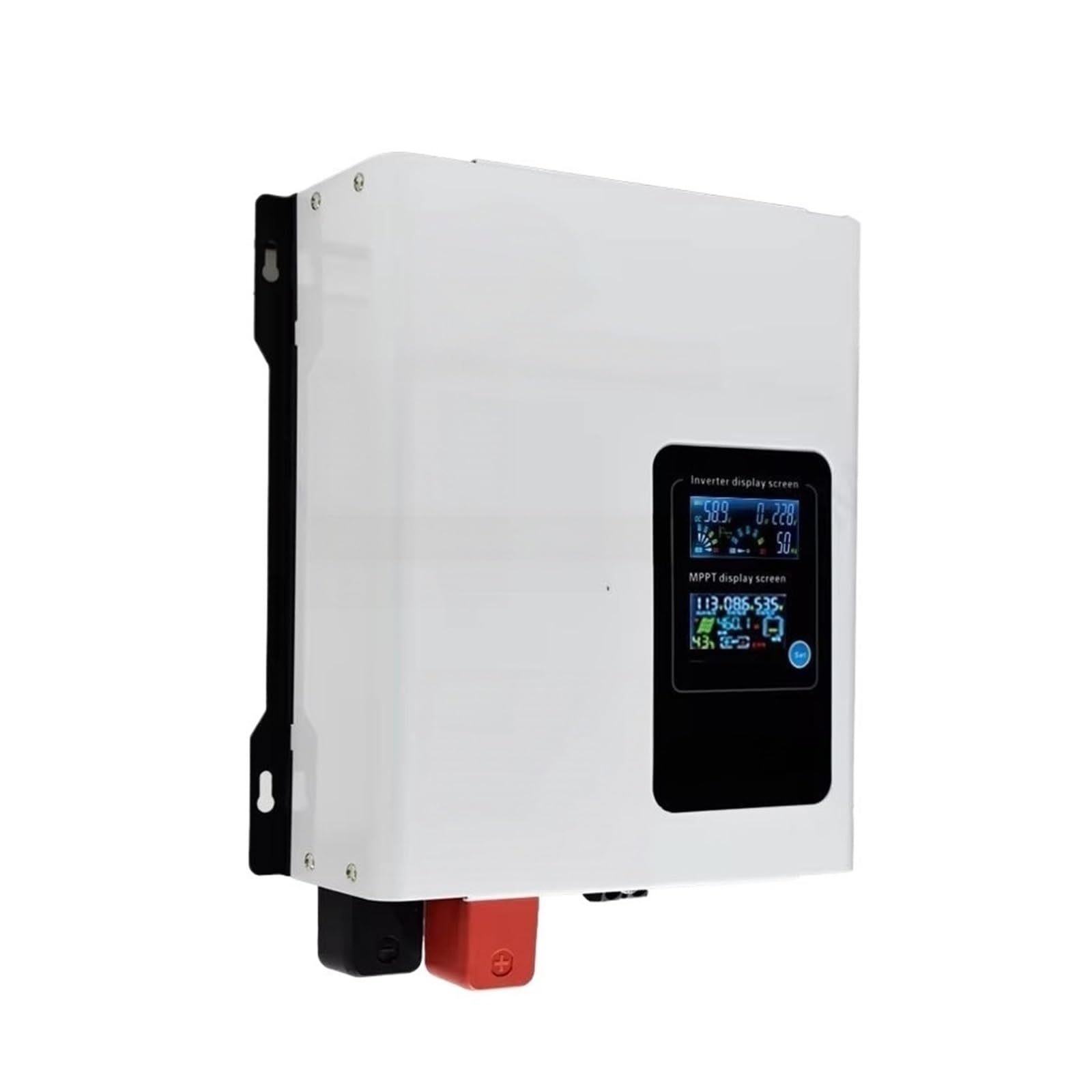 Inverter ibrido solare MPPT, inverter di energia solare MY-ES2000 2300w | Controller inverter 60a doppio display con ventola(48V,220V)