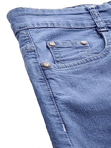 Image of ADBUCKS Flared Jeans for Women High Waisted Bell Bottom Trendy Stretchy Flare Jeans