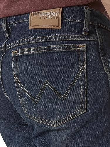 Wrangler Herren Jeans Big Rugged Wear Relaxed Straight Fit Jeans - Blau - 52W / 34L – Ansicht 4