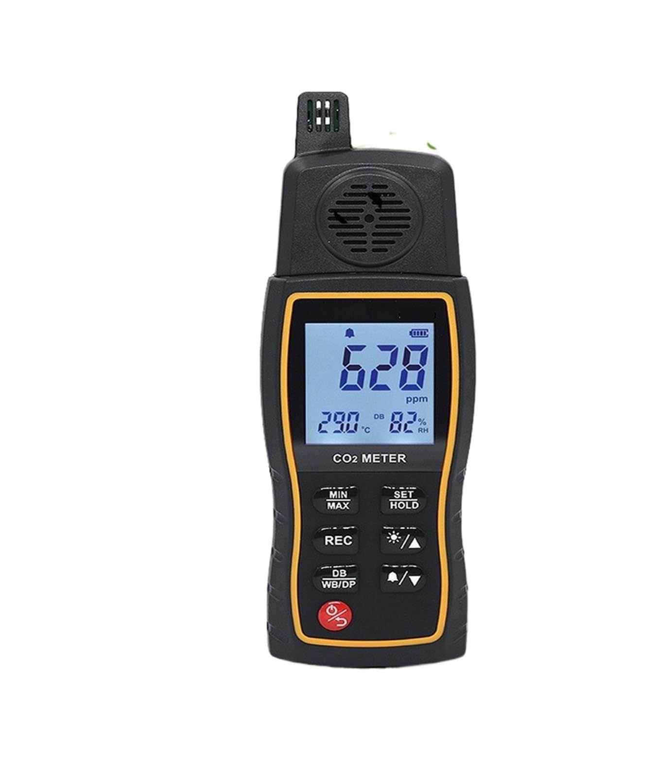Miernik dwutlenku węgla ręczny wielofunkcyjny detektor gazu detektor CO2 Monitor gazu analizator precyzyjny detektor PM2.5 do domu, hotelu(SW743A)