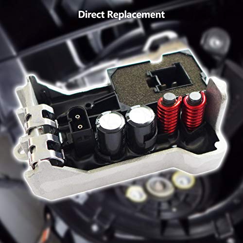 Qnbes A/C Heater Fan Resistor Regulator Fit for Mercedes Benz C/E/G/S/M Series, Air Climate Control Blower Motor Module Replace 2038214058, 2038218651, 2308210251