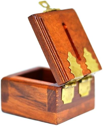 Miniatura 3 de MilesMagic Magician's Ching Ling - Caja de monedas de penetración a través de hoja de vidrio sólido truco para verdadero truco de magia