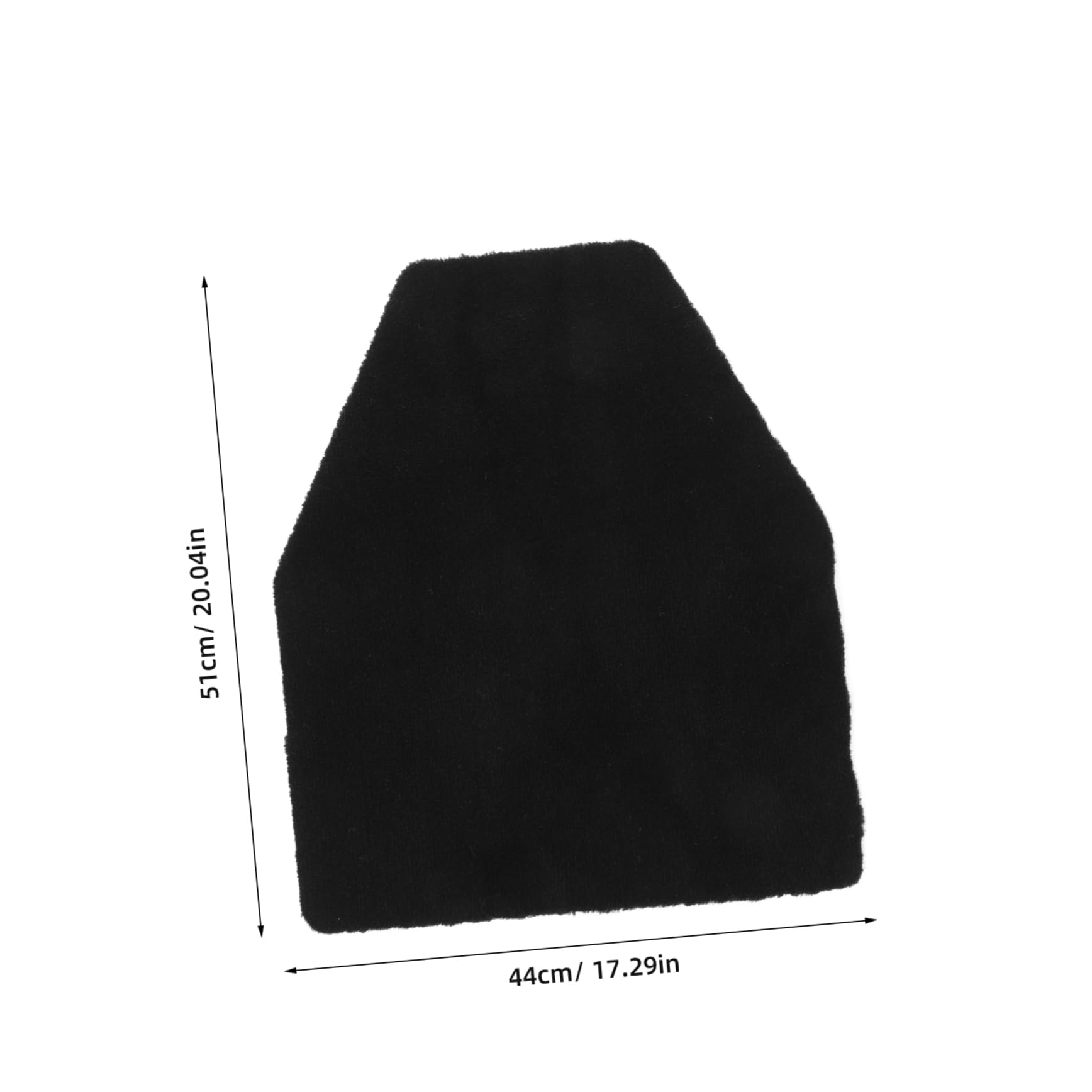 Homoyoyo Urinal Mat for Men Non Slip Bathroom Floor Mat Convenient Urinal Mat for Hotels and Commercial Use Cross Border Surface with Bottom