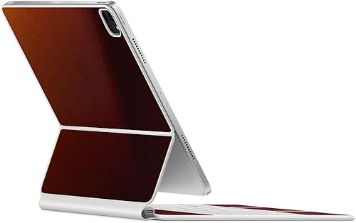 Vista 146 de SopiGuard Skin for 2021 Magic Keyboard Case 12.9 - Adhesivo de vinilo de precisión de borde a borde superior, teclado y panel trasero (gris carbono)