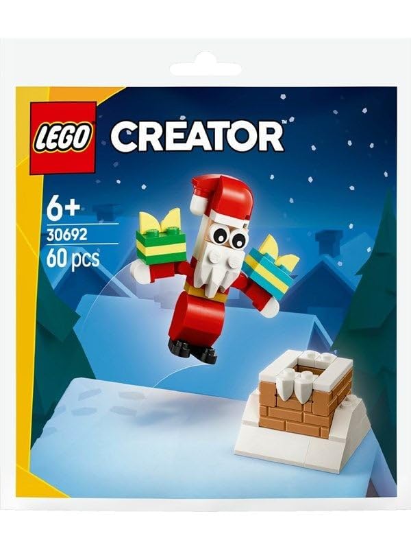 Lego® Creator Der Weihnachtsmann im Schornstein (30692) – 60 Teile...