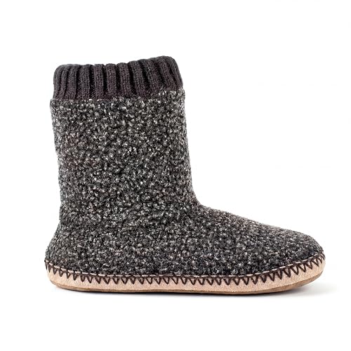 Cozylook Mens Boot Slippers Warm Fuzzy Slippers for Men Indoor Soft Sole Non Slip Size 10-11