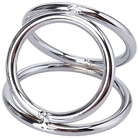 Premium Bondage Penisring Cockring Triple Cock Penis Ring dreifach Metall  Stahl, Klein : Amazon.de: Drogerie & Krperpflege