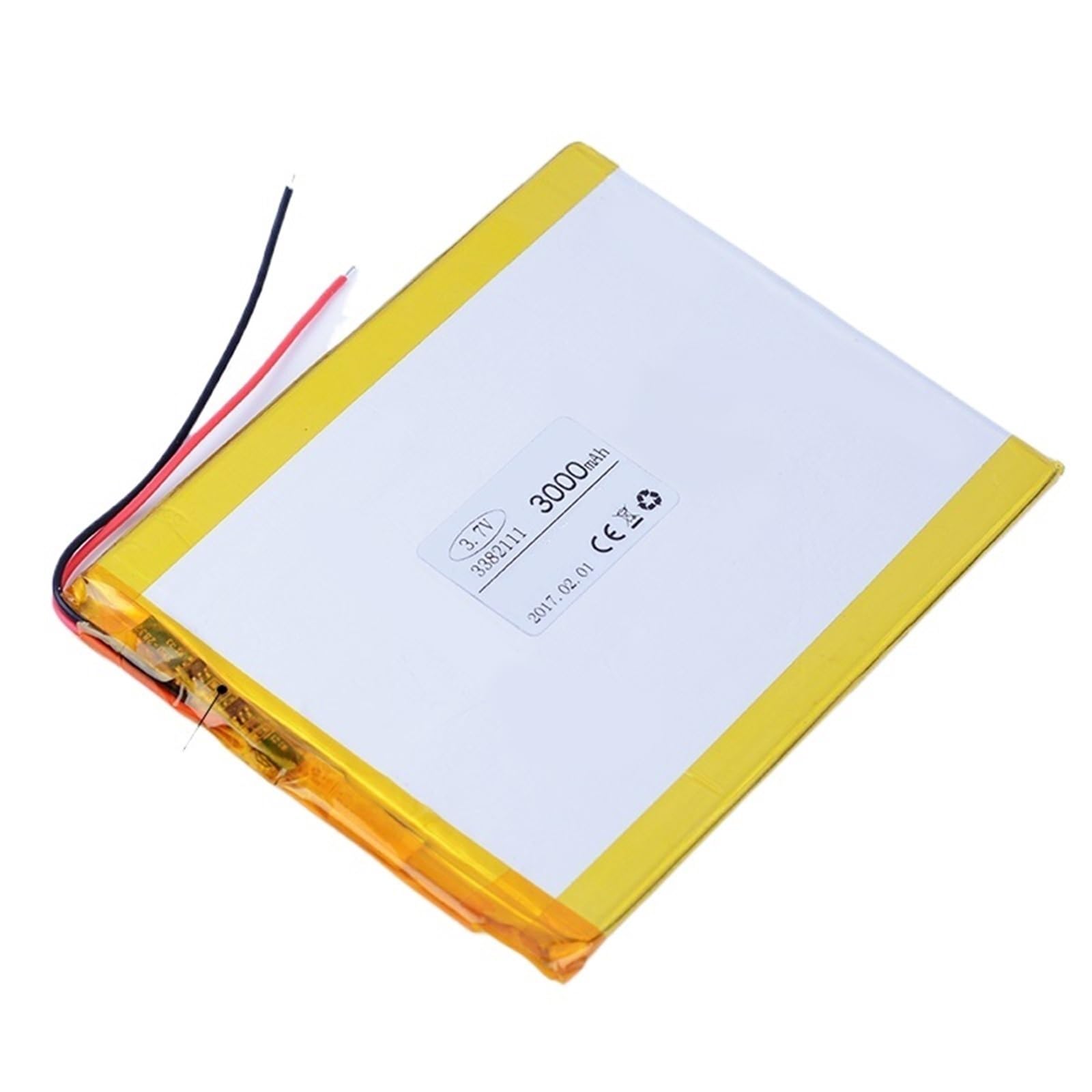 Batería 3382111 recargable 3,7V 3000 mAh acumulador de litio para repuesto electrónico 3