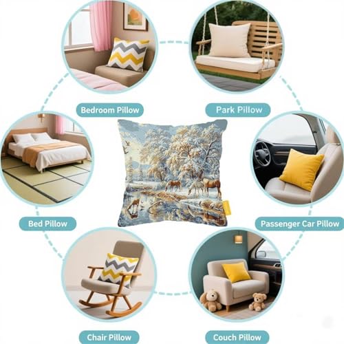 Housse de coussin lot de 4 : le cadeau femme idéal - 7