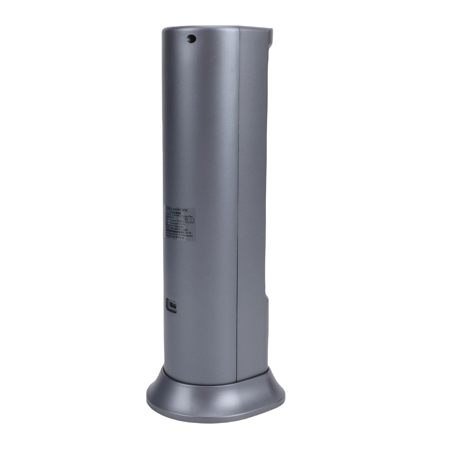 PUSOKEI Ventilatore a Torre Senza Lama con Circolazione Dell'aria 3D per Dormire o Lavorare Tranquillamente, Materiale ABS