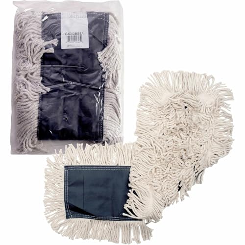 Genuine Joe GJO00365 Disposable Cotton Dustmop, 24"X5"